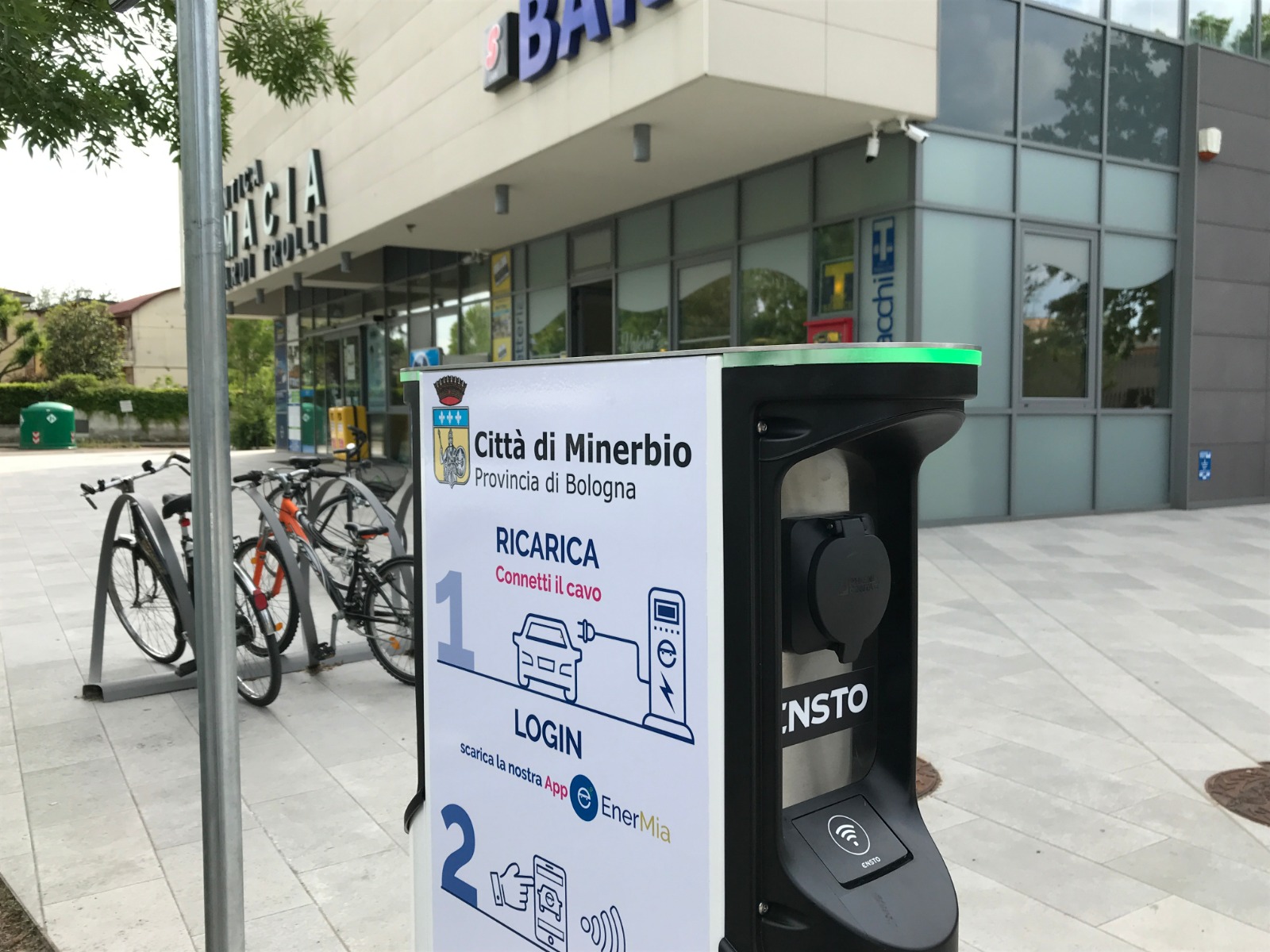 La rete EnerMia cresce: nuovo punto di rifornimento a Minerbio (Bologna)